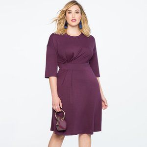 Asymmetrical Pleated Dress